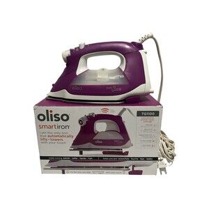 Oliso TG1100 Pro Plus Smart Iron 1800W Auto-Lift Steam Iron Purple - TESTED